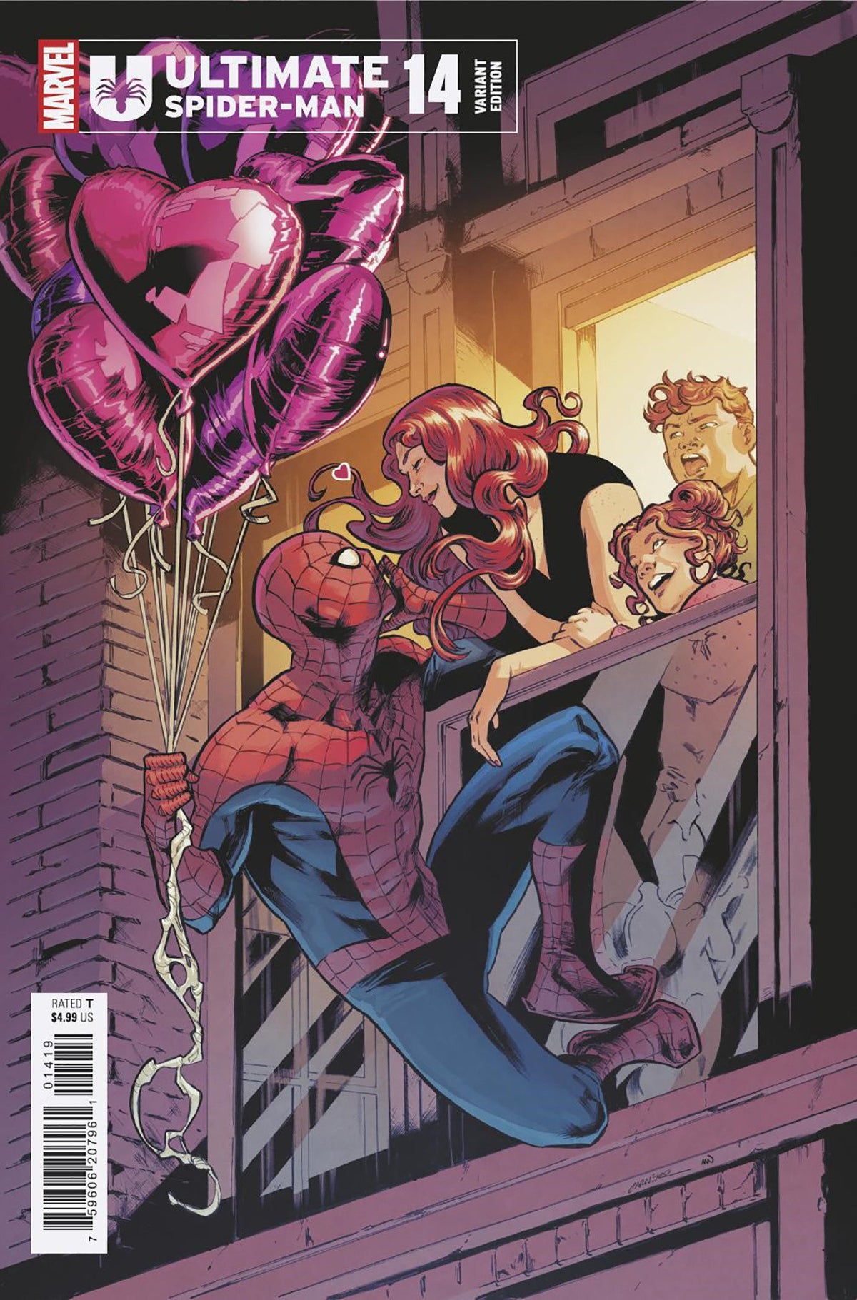 Stock Photo of Ultimate Spider-Man #14 Carmen Carnero 1:25 Variant Marvel Comics Comics sold by Stronghold Collectibles of Acadiana Lafayette, LA