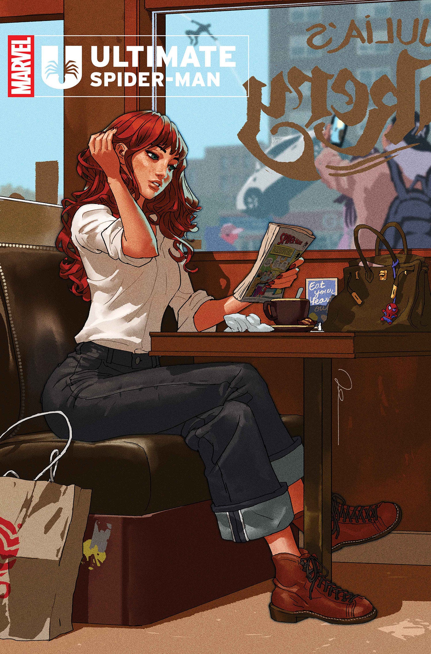 Stock Photo of Ultimate Spider-Man #19 Gerald Parel Mary Jane Variant Marvel Comics Comics sold by Stronghold Collectibles of Acadiana Lafayette, LA