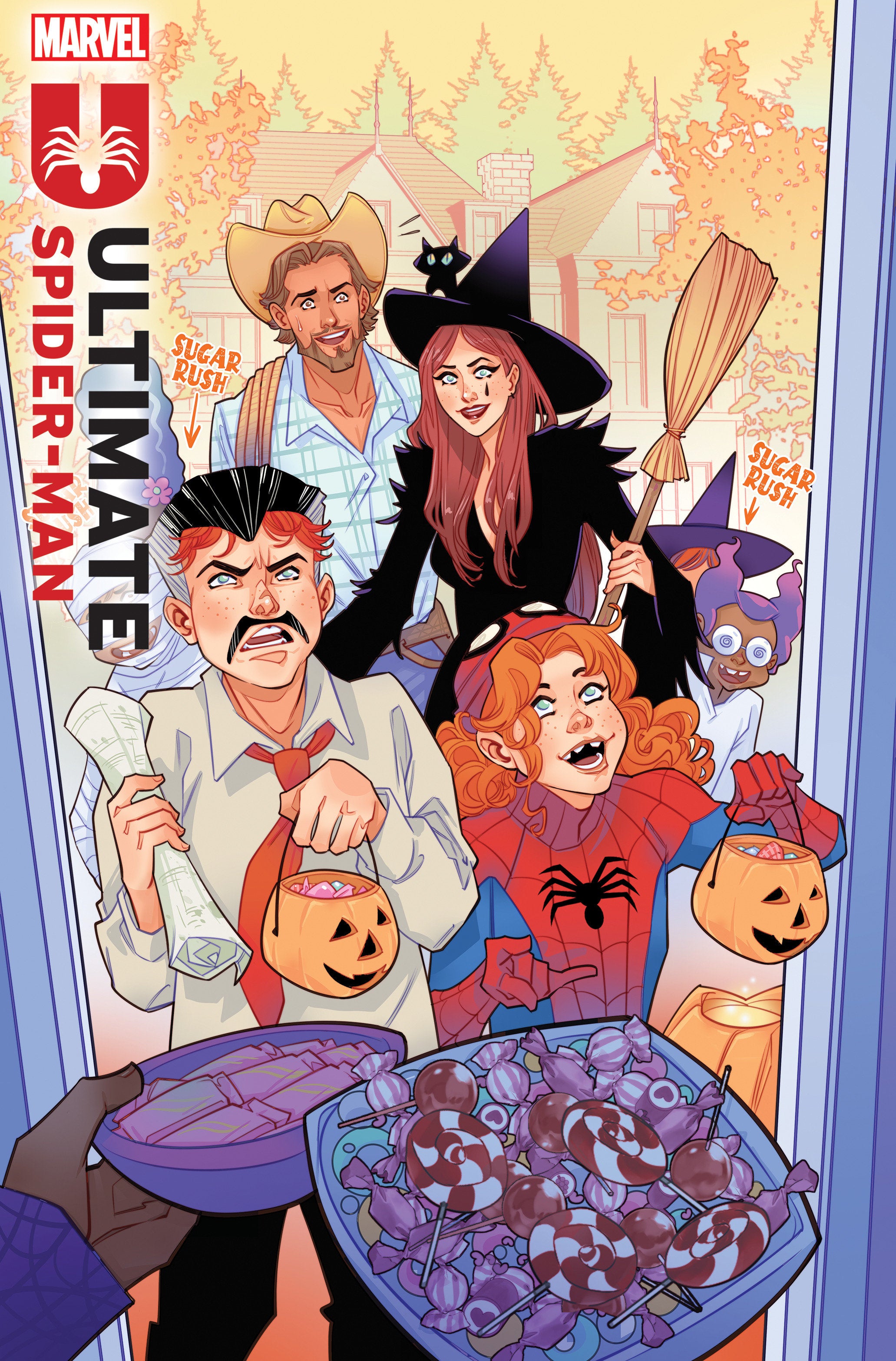 Stock Photo of Ultimate Spider-Man #22 Marguerite Sauvage 1:25 Variant Marvel Comics Comics sold by Stronghold Collectibles of Acadiana Lafayette, LA