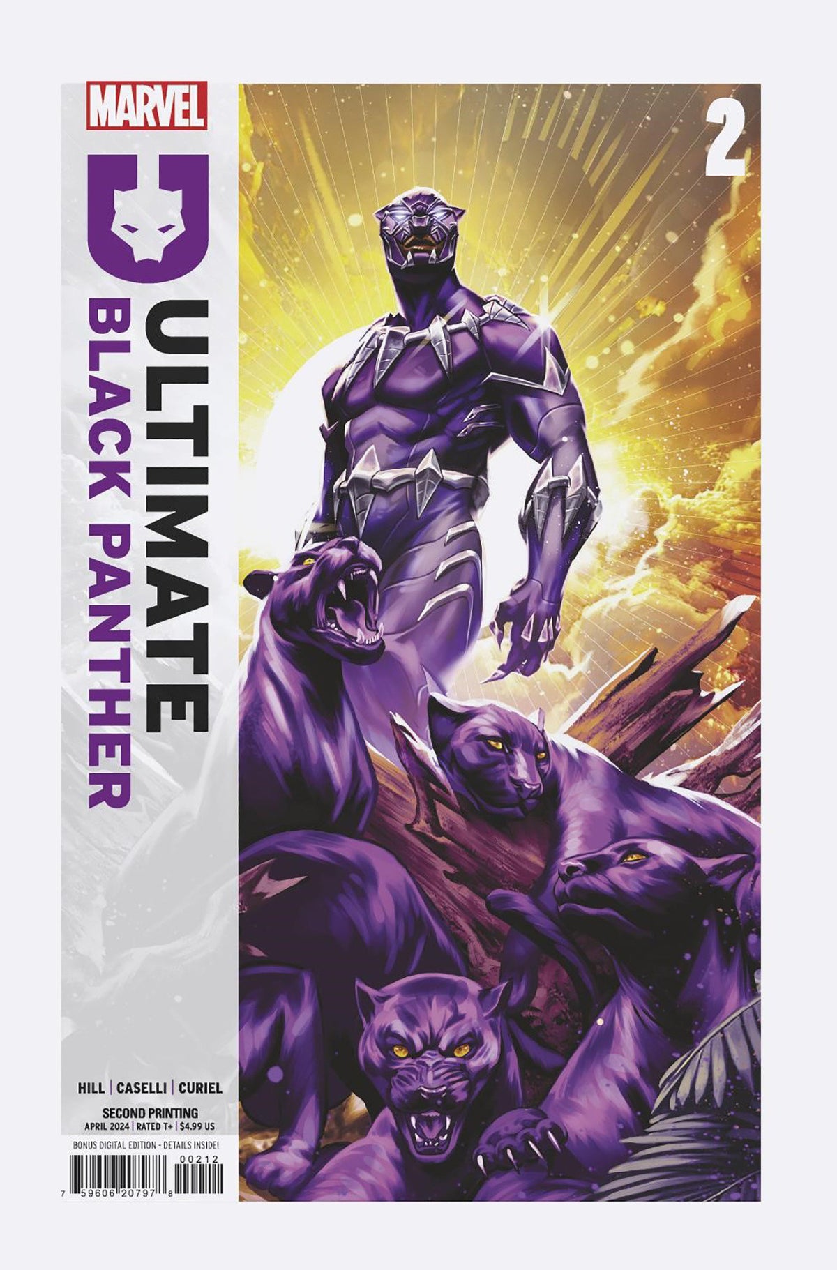 Stock Photo of Ultimate Black Panther #2 Mateus Manhanini 2nd Print Variant Comics sold by Stronghold Collectibles
