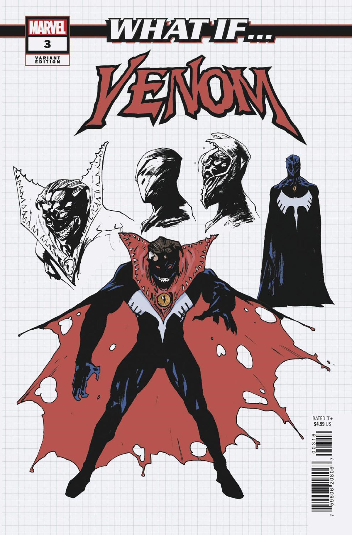 Stock Photo of What If...? Venom #3 Jonas Scharf 1:10 Design Variant Comics sold by Stronghold Collectibles