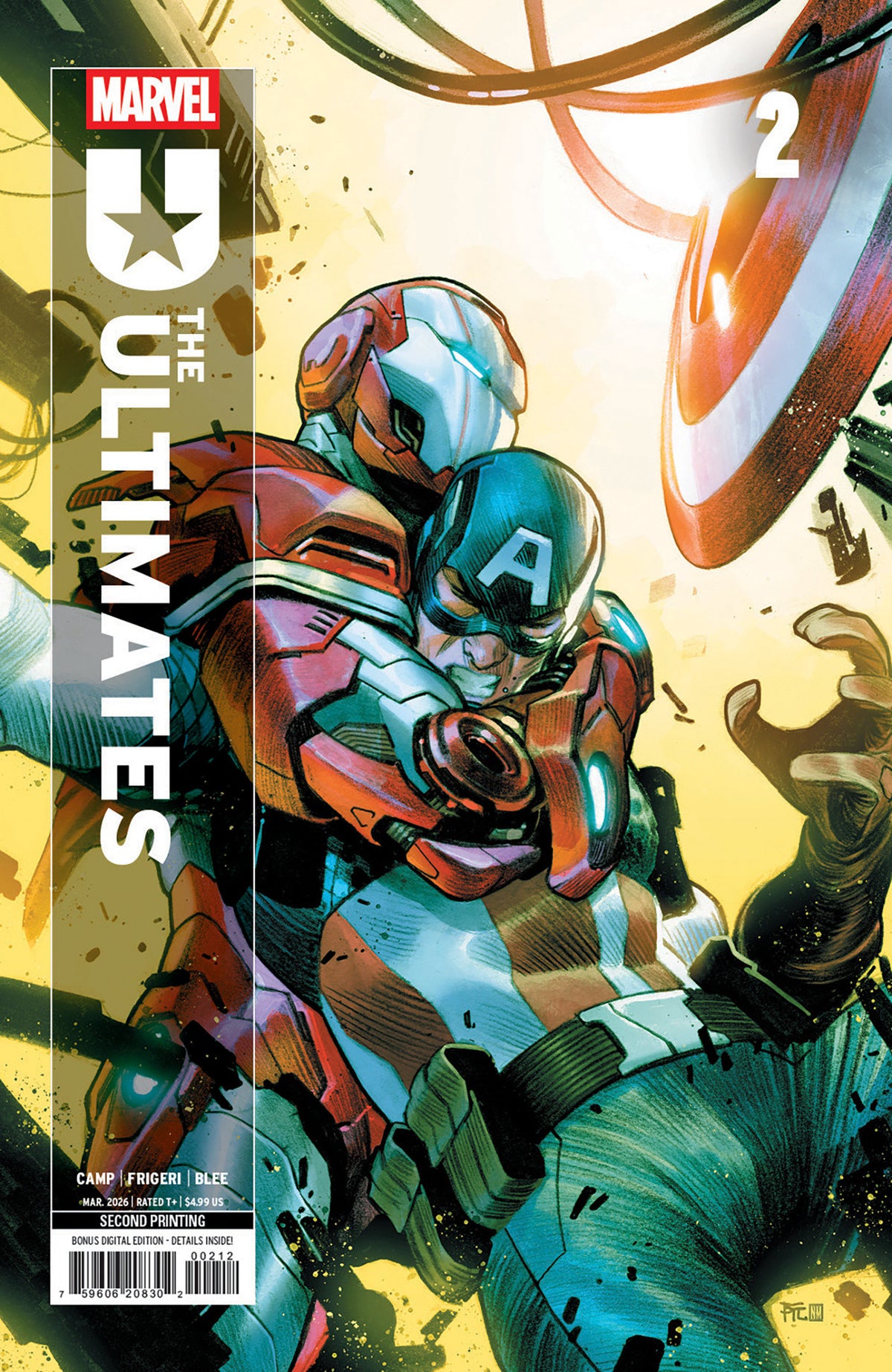 Stock Photo of  Ultimates #2 Dike Ruan 2nd Printing Variant Marvel Comics Comics sold by Stronghold Collectibles of Acadiana Lafayette, LA
