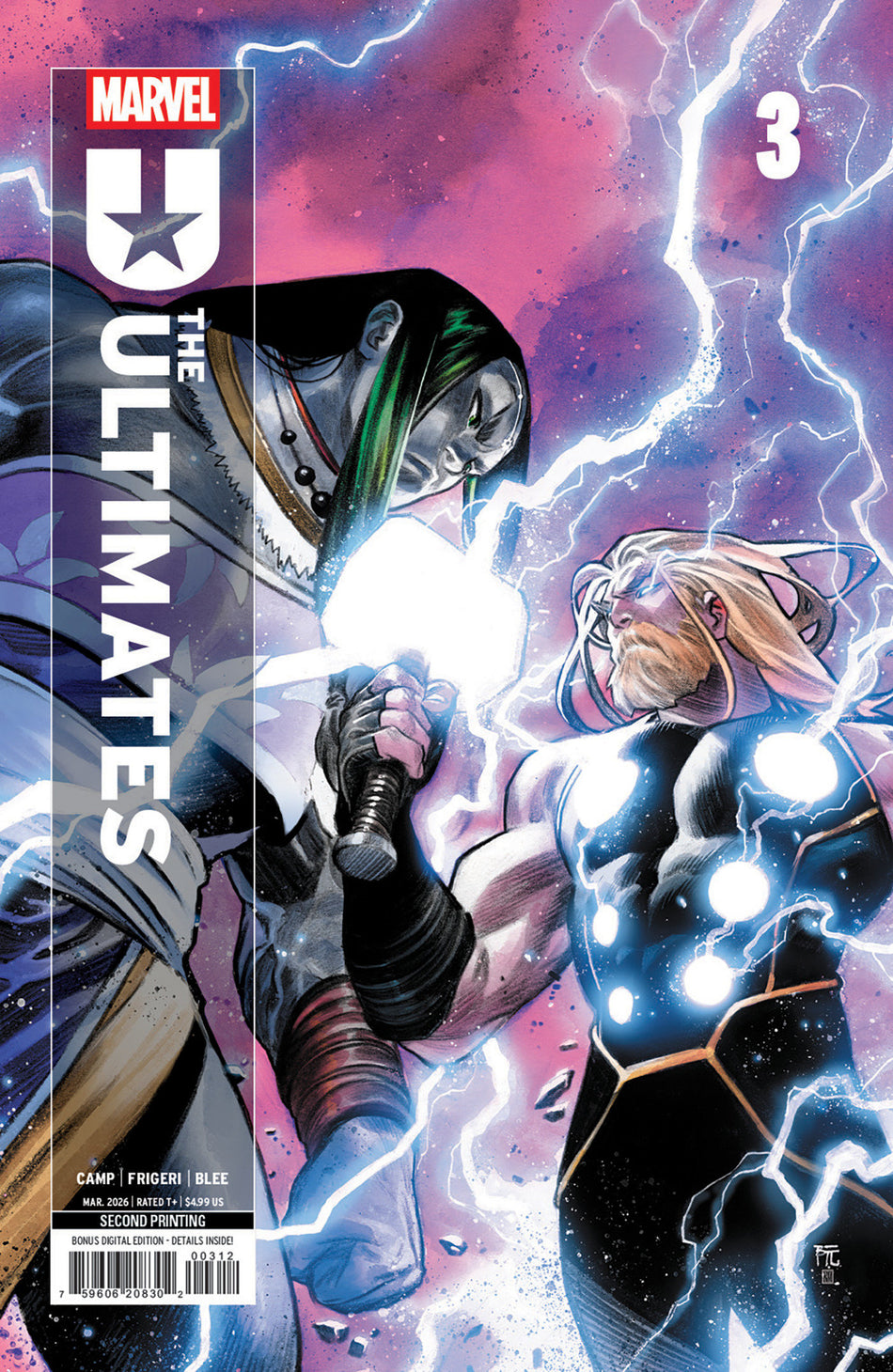 Stock Photo of  Ultimates #3 Dike Ruan 2nd Printing Variant Marvel Comics Comics sold by Stronghold Collectibles of Acadiana Lafayette, LA