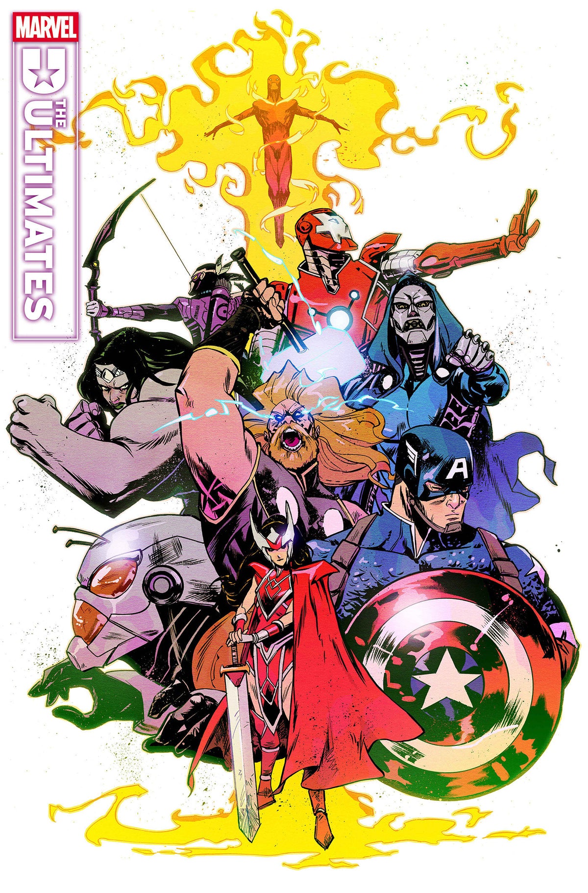 Stock Photo of Ultimates #12 Sanford Greene Variant Marvel Comics Comics sold by Stronghold Collectibles of Acadiana Lafayette, LA