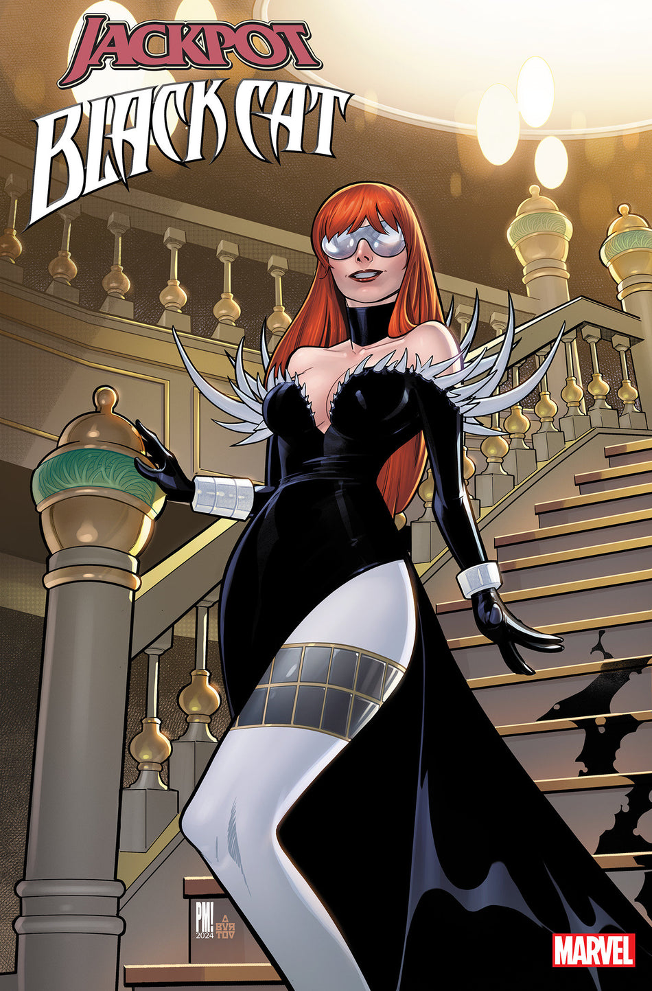 Stock photo of Jackpot & Black Cat #3 Paco Medina Black Costume Variant Comics sold by Stronghold Colllectibles