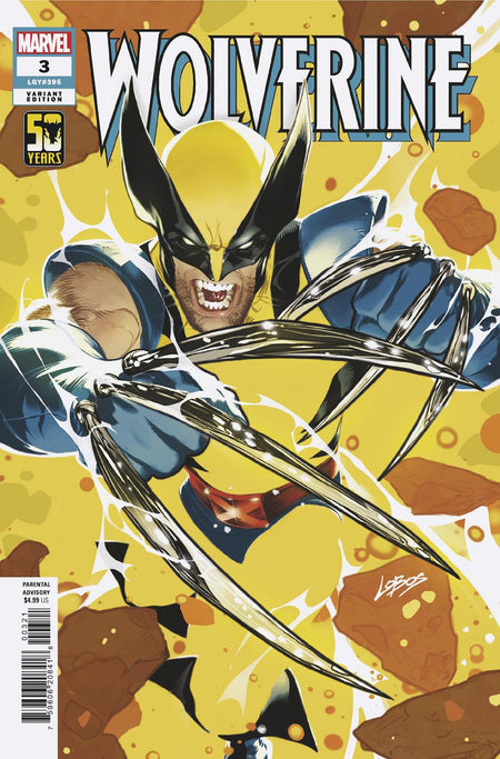 Stock Photo of Wolverine #3 Pablo Villalobos Variant Marvel Comics Comics sold by Stronghold Collectibles of Acadiana Lafayette, LA