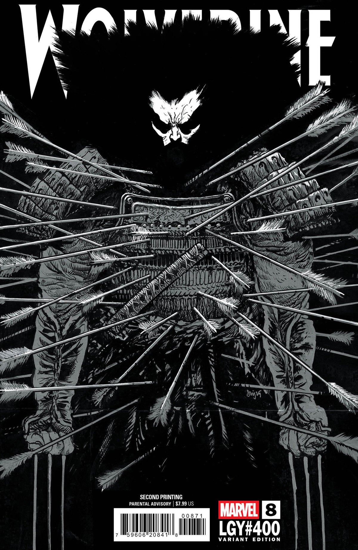 Stock Photo of Wolverine #8 Daniel Warren Johnson 2nd Print Variant Marvel Comics Comics sold by Stronghold Collectibles of Acadiana Lafayette, LA