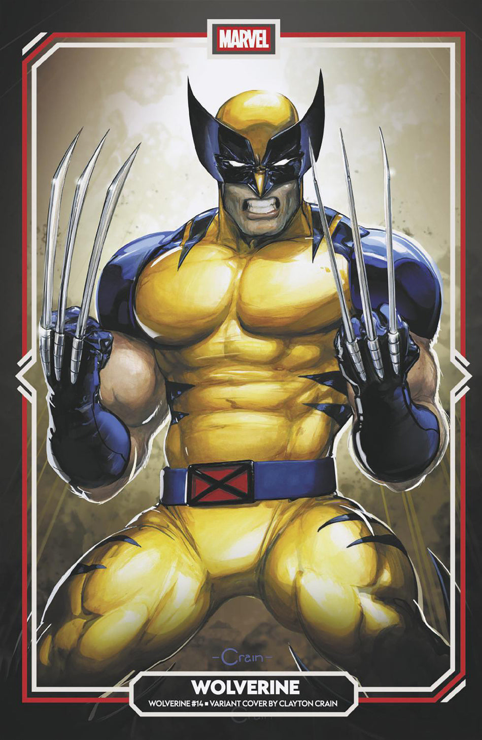 Stock Photo of  Wolverine #14 Clayton Crain Variant Marvel Comics Comics sold by Stronghold Collectibles of Acadiana Lafayette, LA