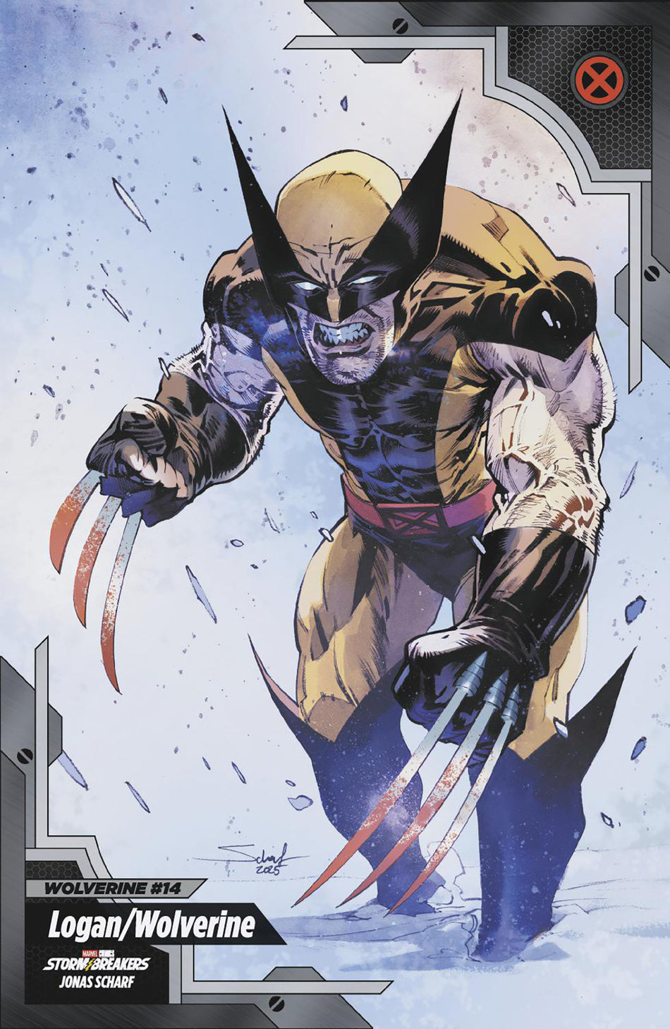 Stock Photo of  Wolverine #14 Jonas Scharf X-Men Trading Card Variant Marvel Comics Comics sold by Stronghold Collectibles of Acadiana Lafayette, LA