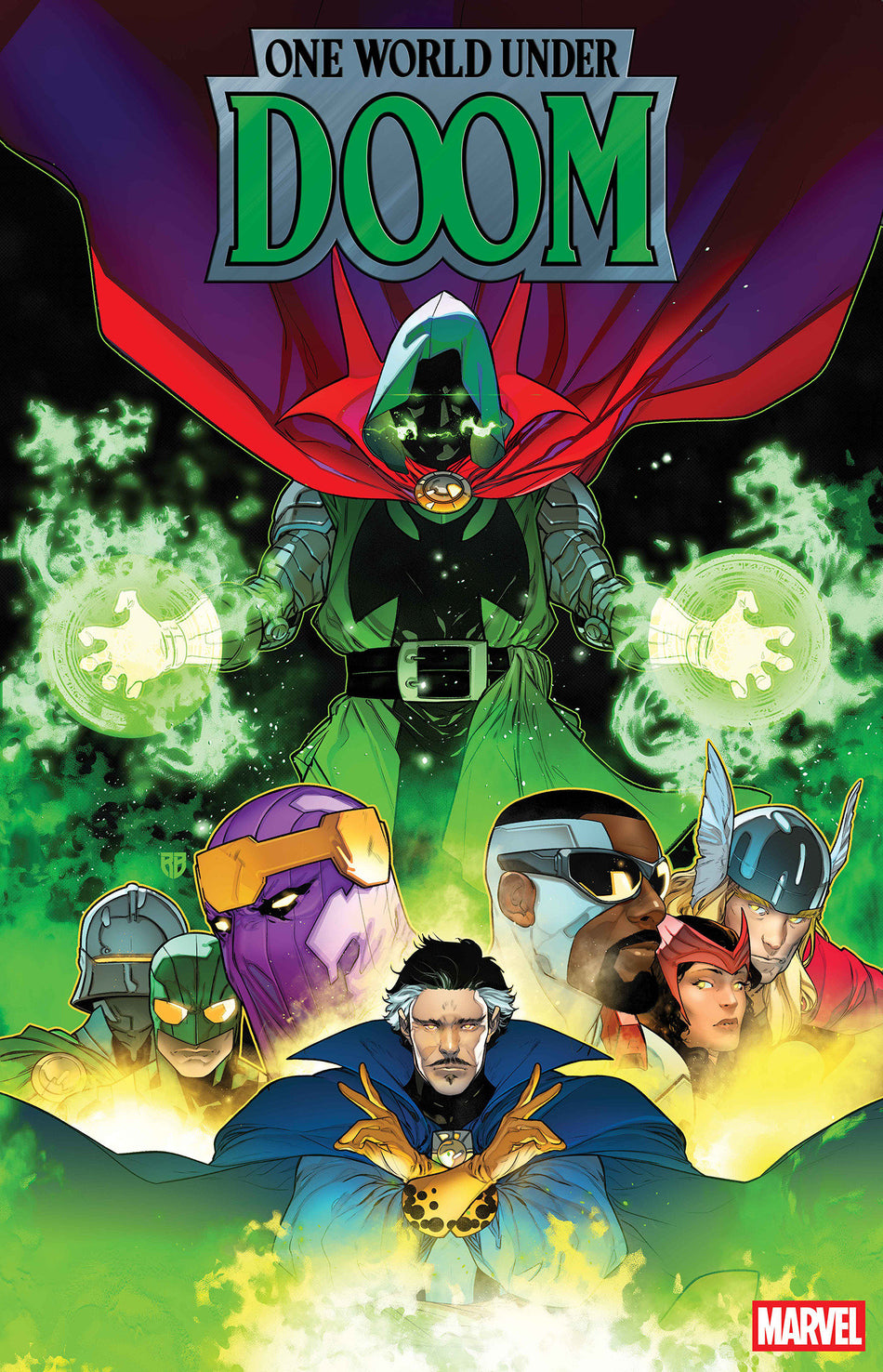 Stock Photo of One World Under Doom #1 R.B. Silva Variant Marvel Comics Comics sold by Stronghold Collectibles of Acadiana Lafayette, LA