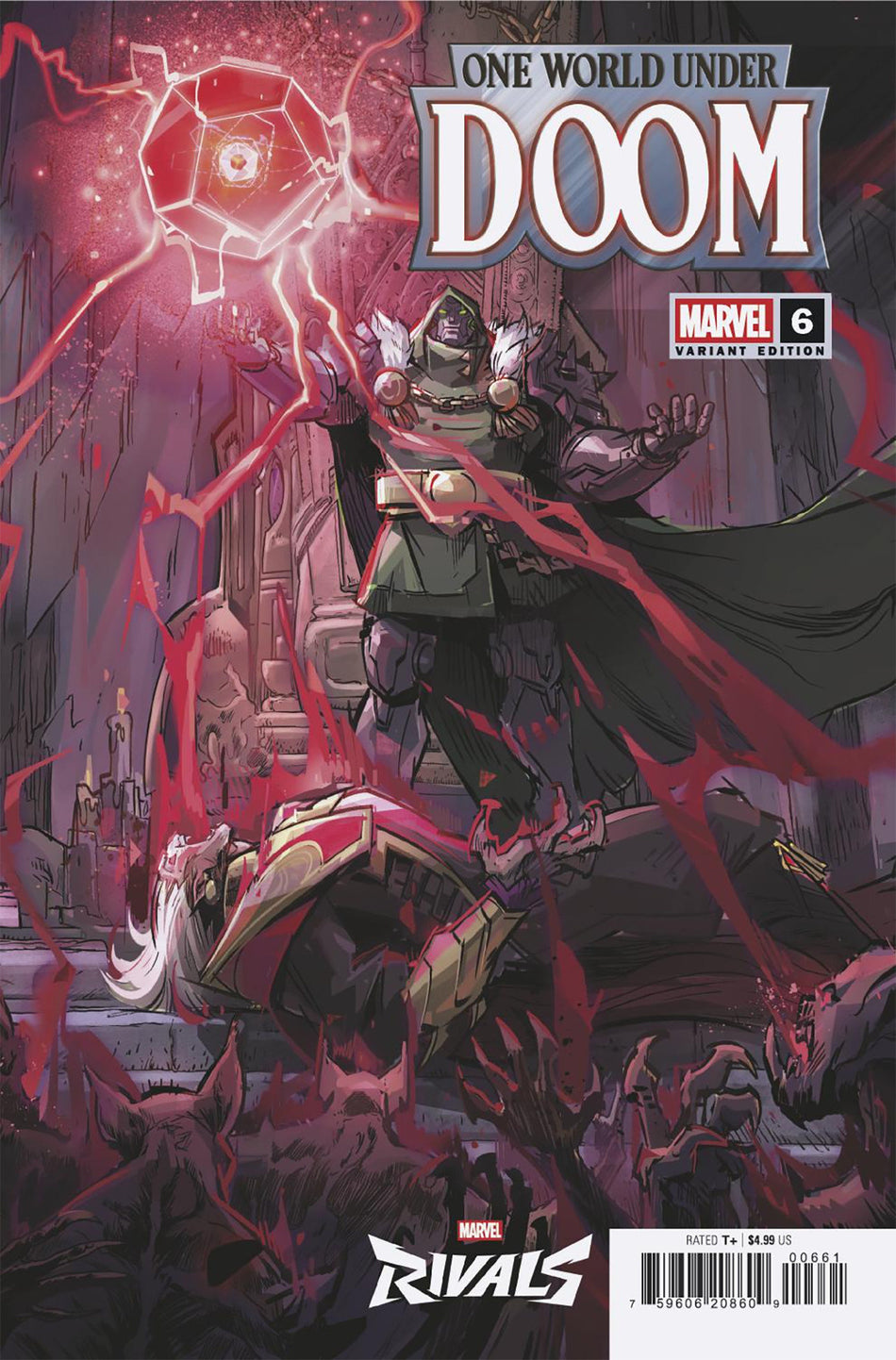 Stock Photo of One World Under Doom #6 Netease Games Marvel Rivals Variant Marvel Comics Comics sold by Stronghold Collectibles of Acadiana Lafayette, LA
