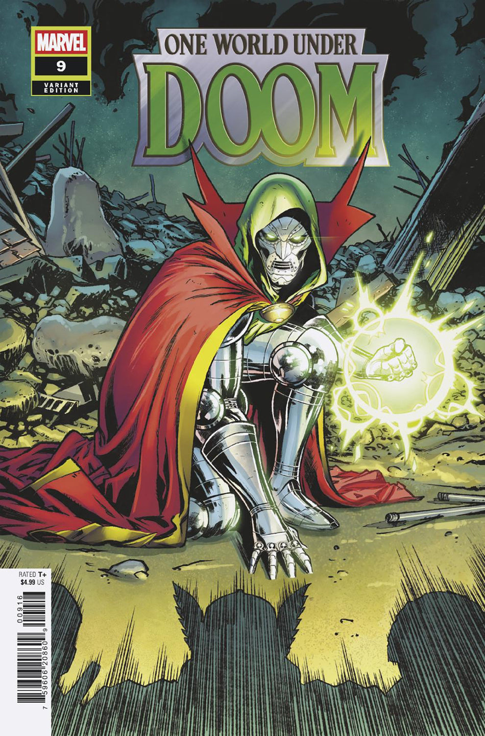 Stock Photo of  One World Under Doom #9 Matteo Della Fonte 1:25 Variant Marvel Comics Comics sold by Stronghold Collectibles of Acadiana Lafayette, LA