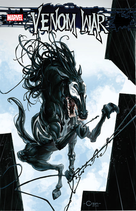 Stock Photo of Venom War #5 Clayton Crain Venom Horse Variant [VW] Marvel Comics Comics sold by Stronghold Collectibles of Acadiana Lafayette, LA