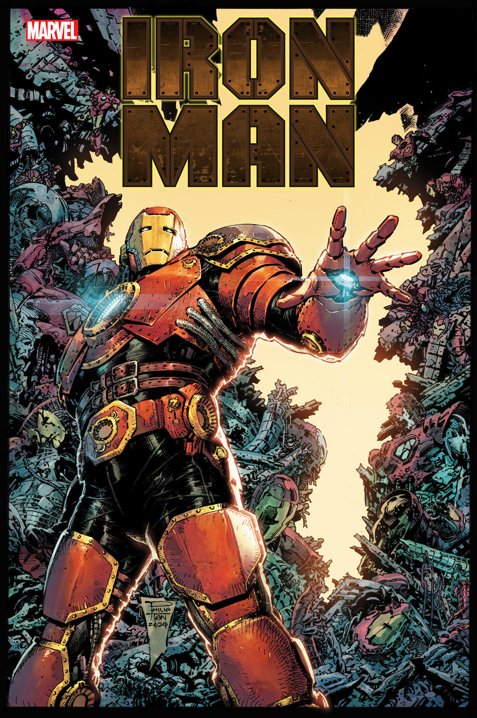 Stock Photo of Iron Man #1 Philip Tan Foil Variant Marvel Comics Comics sold by Stronghold Collectibles of Acadiana Lafayette, LA