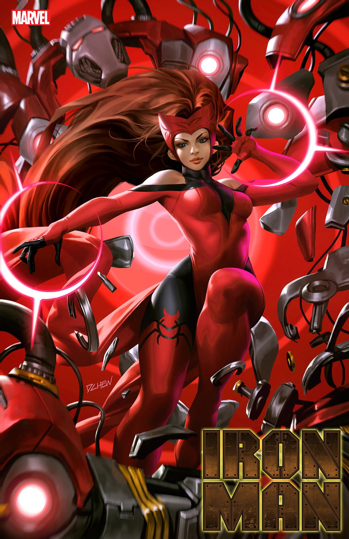 Stock Photo of Iron Man #4 Derrick Chew Variant Marvel Comics Comics sold by Stronghold Collectibles of Acadiana Lafayette, LA