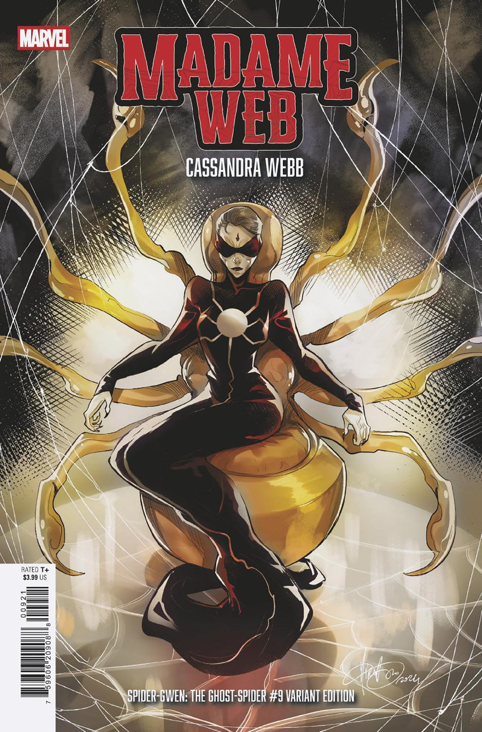 Stock Photo of Spider-Gwen the Ghost-Spider #9 Mirka Andolfo Madame Web Variant Marvel Comics Comics sold by Stronghold Collectibles of Acadiana Lafayette, LA