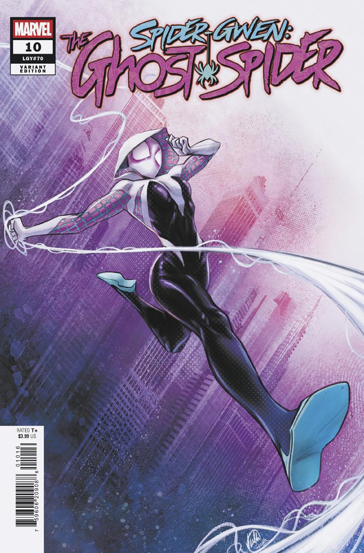 Stock Photo of Spider-Gwen: the Ghost-Spider #10 Joelle Jones 1:25 Variant Marvel Comics Comics sold by Stronghold Collectibles of Acadiana Lafayette, LA