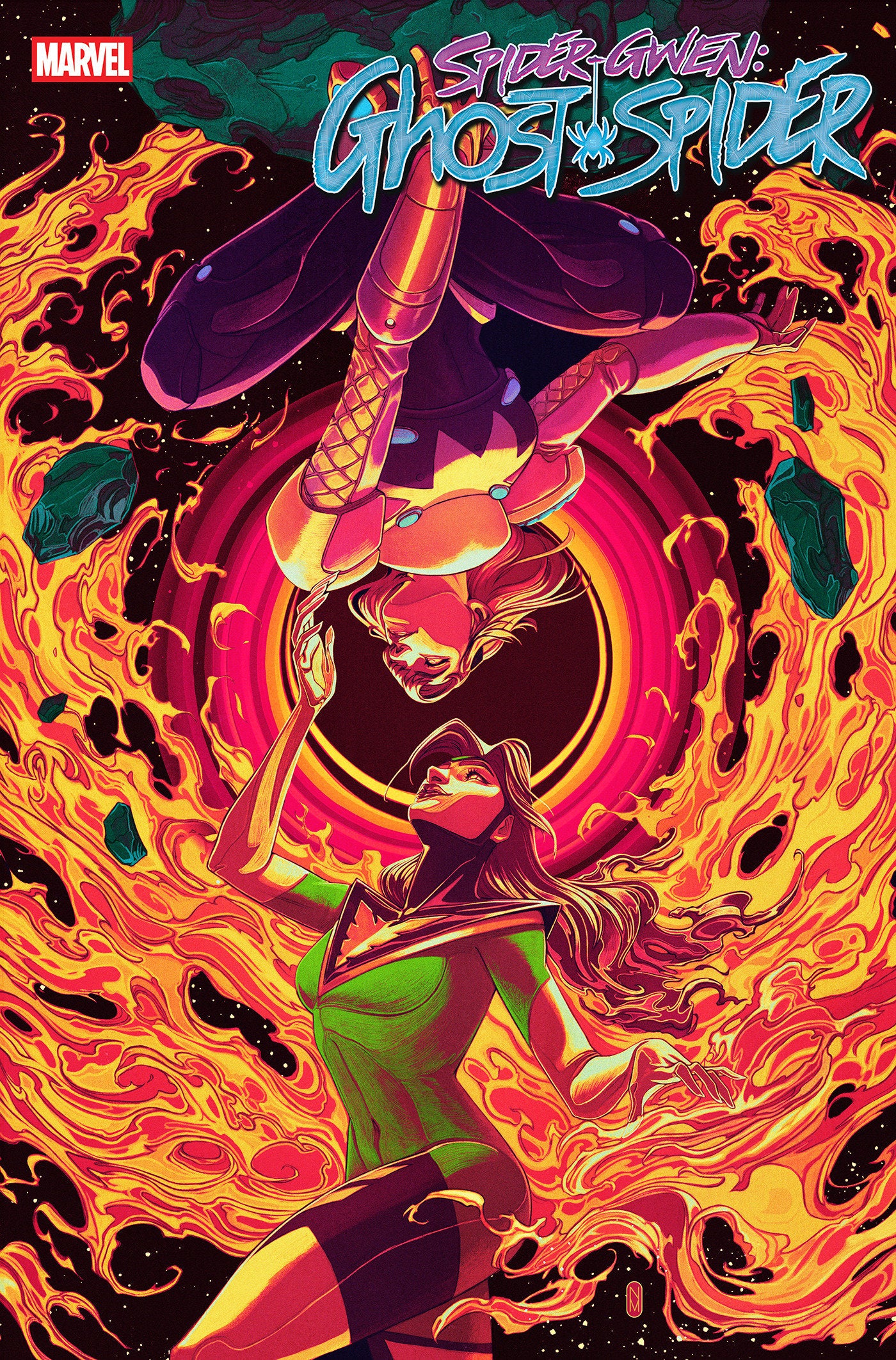 Stock Photo of Spider-Gwen: The Ghost-Spider #13 Nimit Malavia Variant Marvel Comics Comics sold by Stronghold Collectibles of Acadiana Lafayette, LA