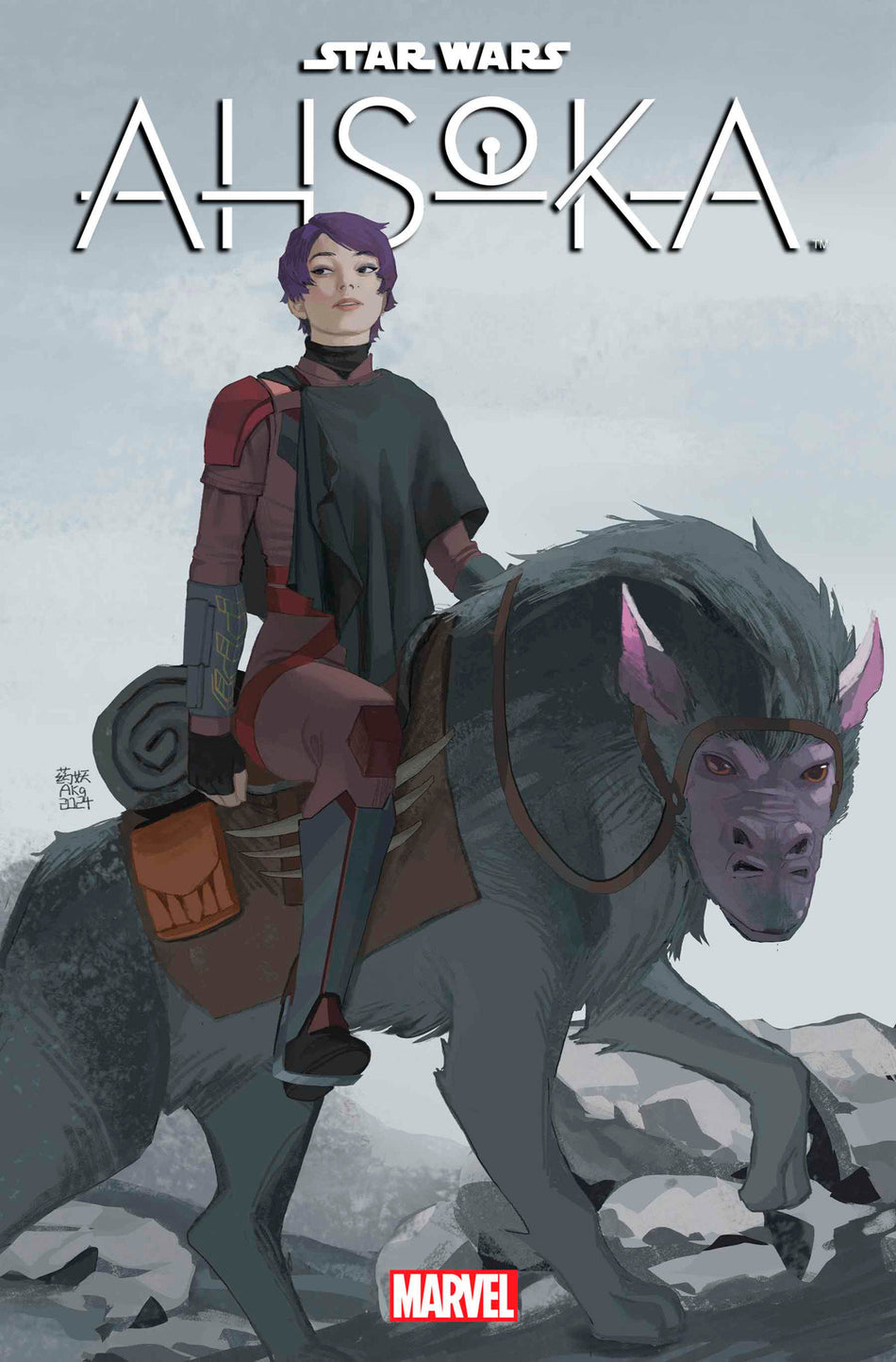 Stock Photo of Star Wars: Ahsoka #6 Aka Variant Marvel Comics Comics sold by Stronghold Collectibles of Acadiana Lafayette, LA