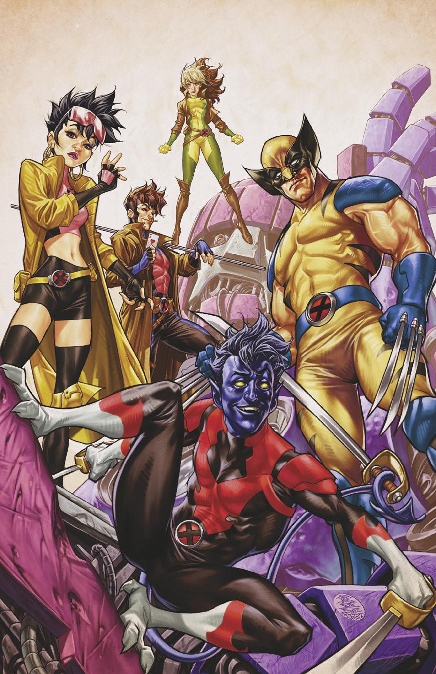 Stock Photo of Uncanny X-Men #7 Mark Brooks 1:50 Full Art Variant [Rog] Marvel Comics Comics sold by Stronghold Collectibles of Acadiana Lafayette, LA