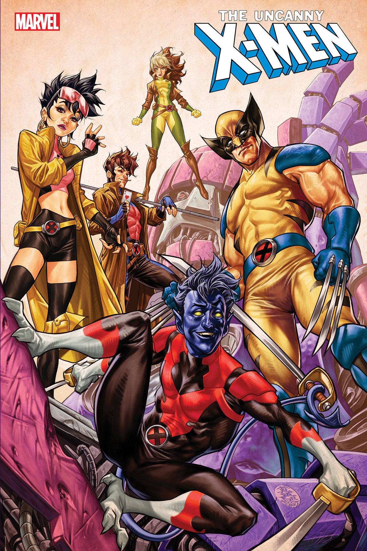 Stock Photo of Uncanny X-Men #7 Mark Brooks Variant [Rog] Marvel Comics Comics sold by Stronghold Collectibles of Acadiana Lafayette, LA