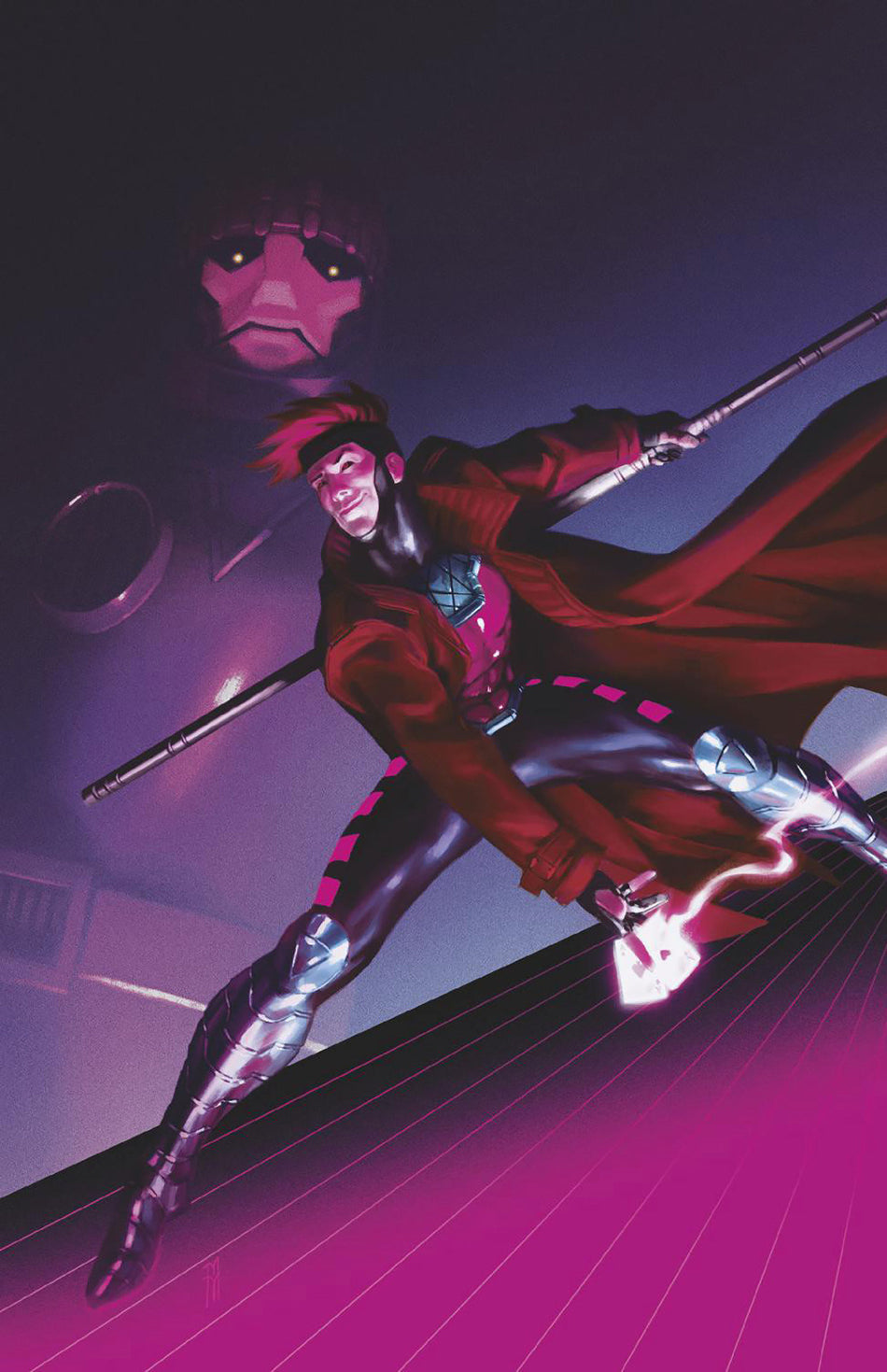 Stock Photo of Uncanny X-Men #8 Miguel Mercado 1:50 Gambit Full Art Variant [ROG] Marvel Comics Comics sold by Stronghold Collectibles of Acadiana Lafayette, LA