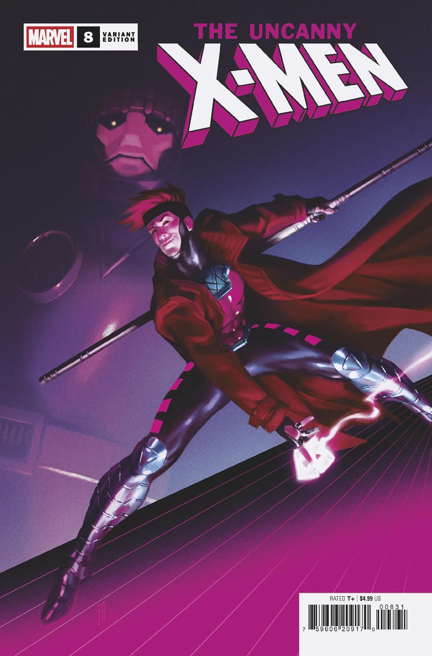 Stock Photo of Uncanny X-Men #8 Miguel Mercado Gambit Variant [ROG] Marvel Comics Comics sold by Stronghold Collectibles of Acadiana Lafayette, LA