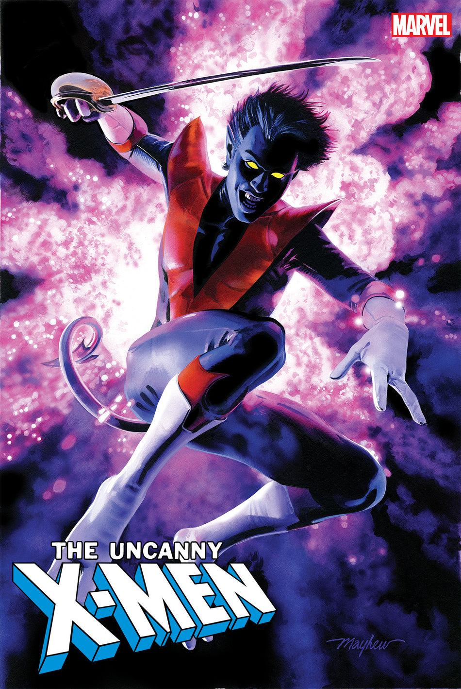Stock Photo of Uncanny X-Men #9 Mike Mayhew Nightcrawler Variant Marvel Comics Comics sold by Stronghold Collectibles of Acadiana Lafayette, LA