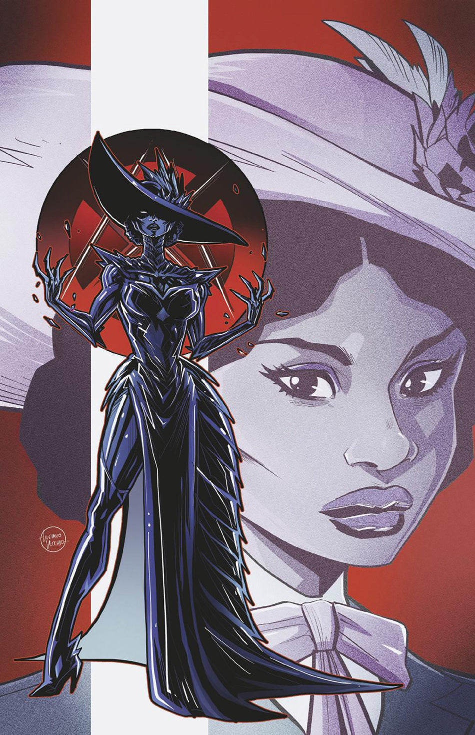 Stock Photo of Uncanny X-Men #14 Luciano Vecchio Lady Henrietta Full Art 1:50 Ratio Variant Marvel Comics Comics sold by Stronghold Collectibles of Acadiana Lafayette, LA