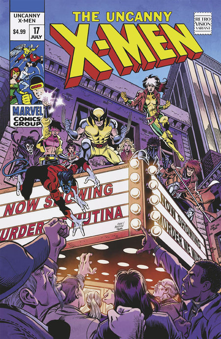 Stock Photo of Uncanny X-Men #17 Ron Frenz Retrovision Variant Marvel Comics Comics sold by Stronghold Collectibles of Acadiana Lafayette, LA