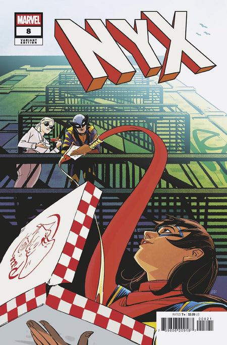 Stock Photo of NYX #8 Annie Wu Variant Marvel Comics Comics sold by Stronghold Collectibles of Acadiana Lafayette, LA