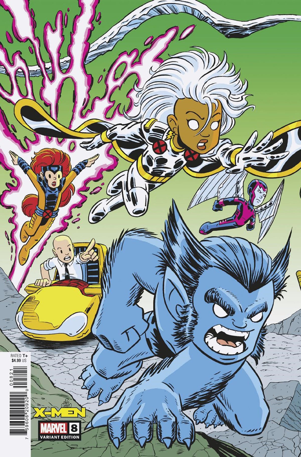 Stock Photo of X-Men #8 Chris Giarrusso Crossover Connecting Variant [Rog] Marvel Comics Comics sold by Stronghold Collectibles of Acadiana Lafayette, LA