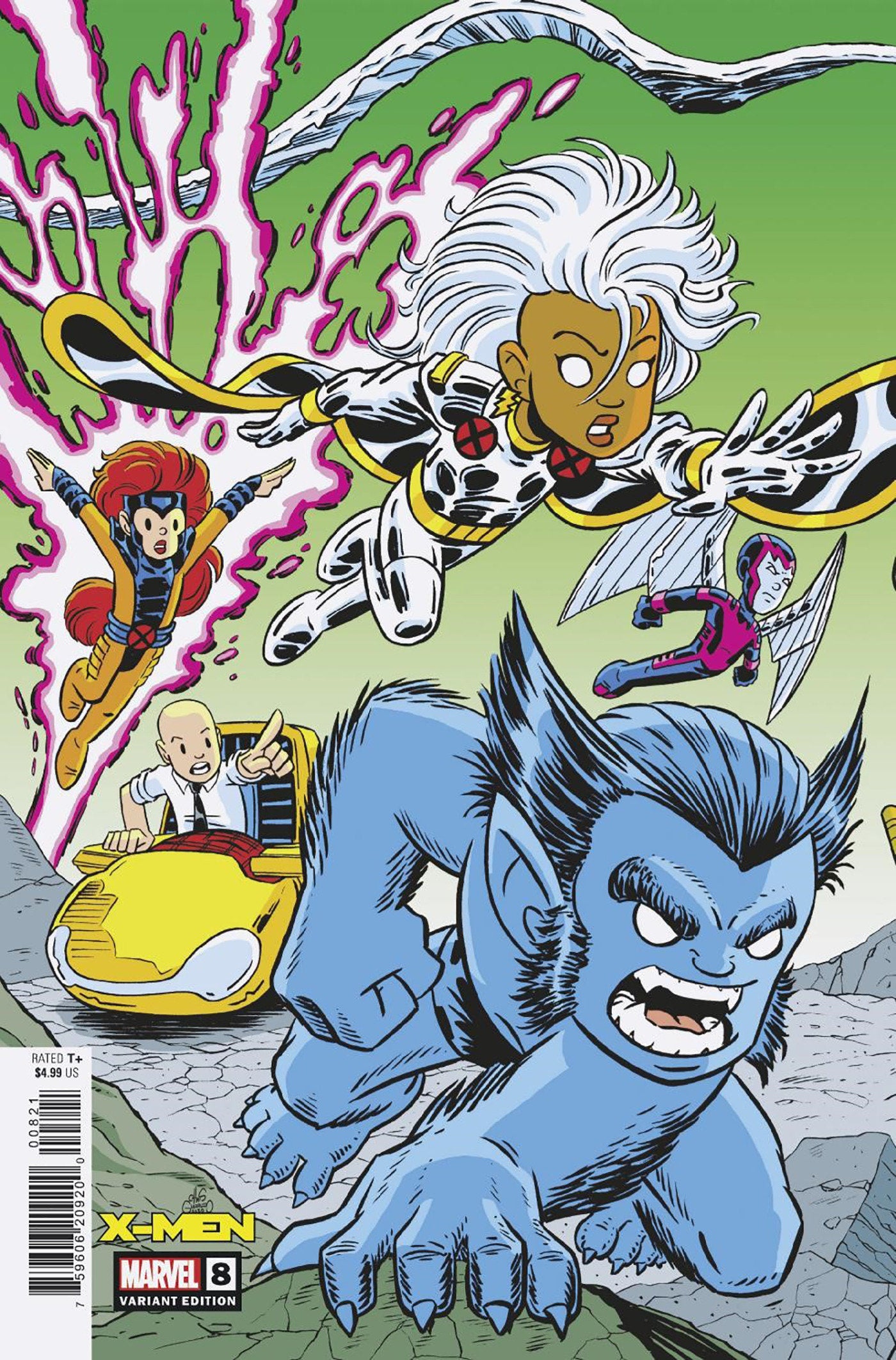 Stock Photo of X-Men #8 Chris Giarrusso Crossover Connecting Variant [Rog] Marvel Comics Comics sold by Stronghold Collectibles of Acadiana Lafayette, LA