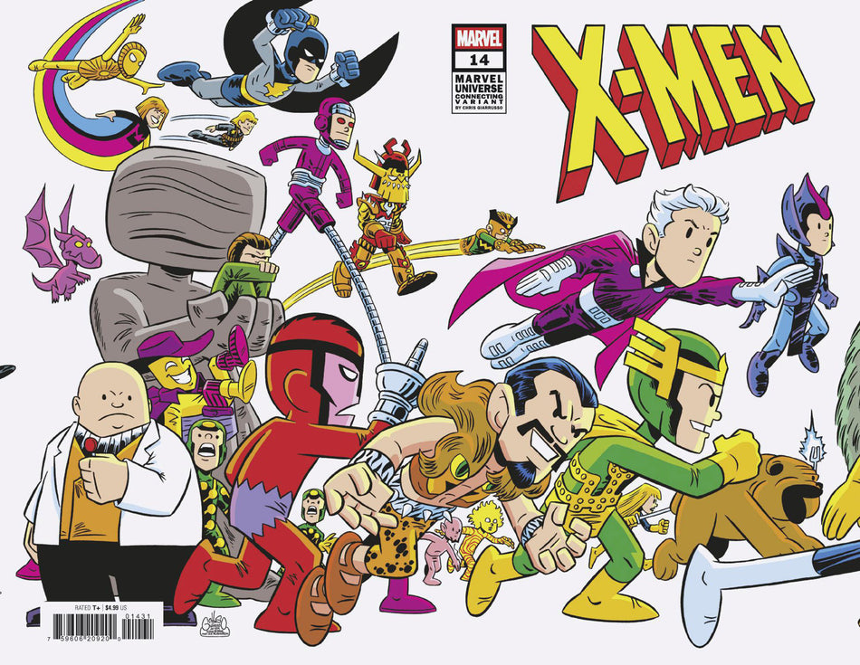 Stock Photo of X-Men #14 Chris Giarrusso Marvel Universe Connecting Wrap Variant G Marvel Comics Comics sold by Stronghold Collectibles of Acadiana Lafayette, LA