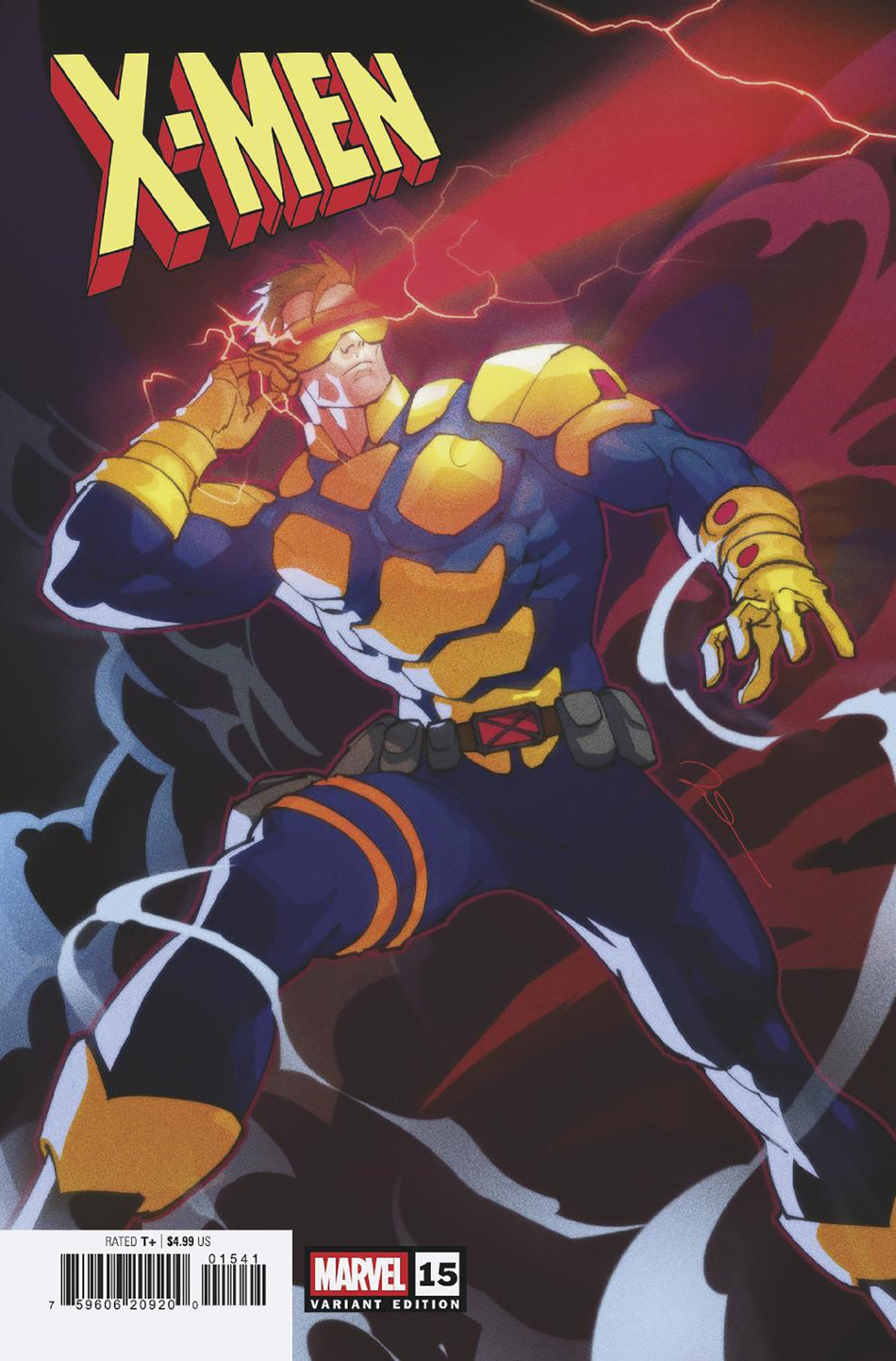 Stock Photo of X-Men #15 Gerald Parel Cyclops Variant Marvel Comics Comics sold by Stronghold Collectibles of Acadiana Lafayette, LA