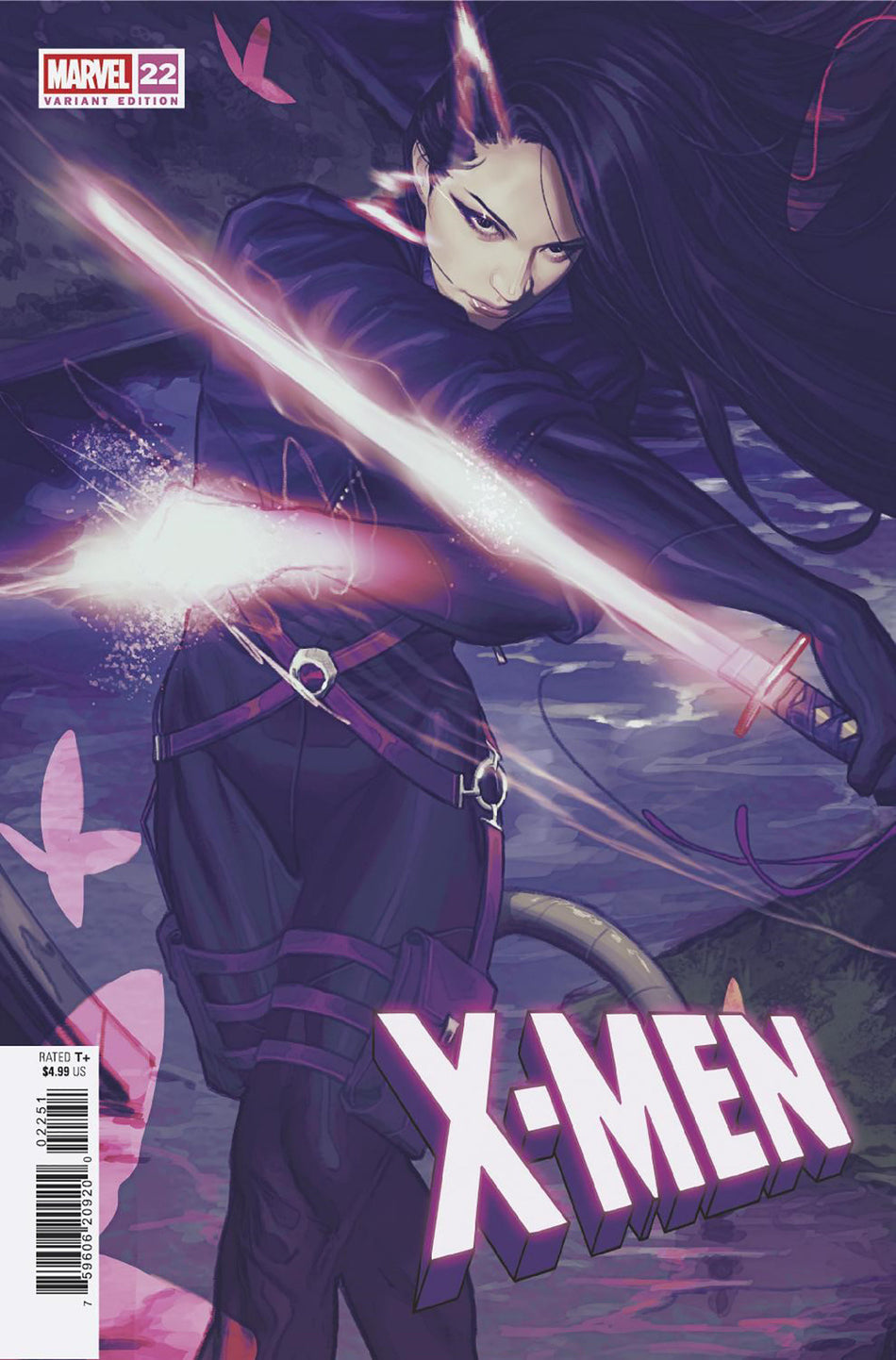 Stock Photo of X Men #22 Joshua Swaby Psylocke Variant Marvel Comics Comics sold by Stronghold Collectibles of Acadiana Lafayette, LA