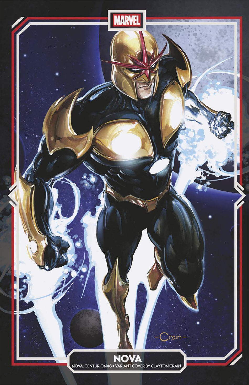Stock Photo of  Nova: Centurion #3 Clayton Crain Variant Marvel Comics Comics sold by Stronghold Collectibles of Acadiana Lafayette, LA