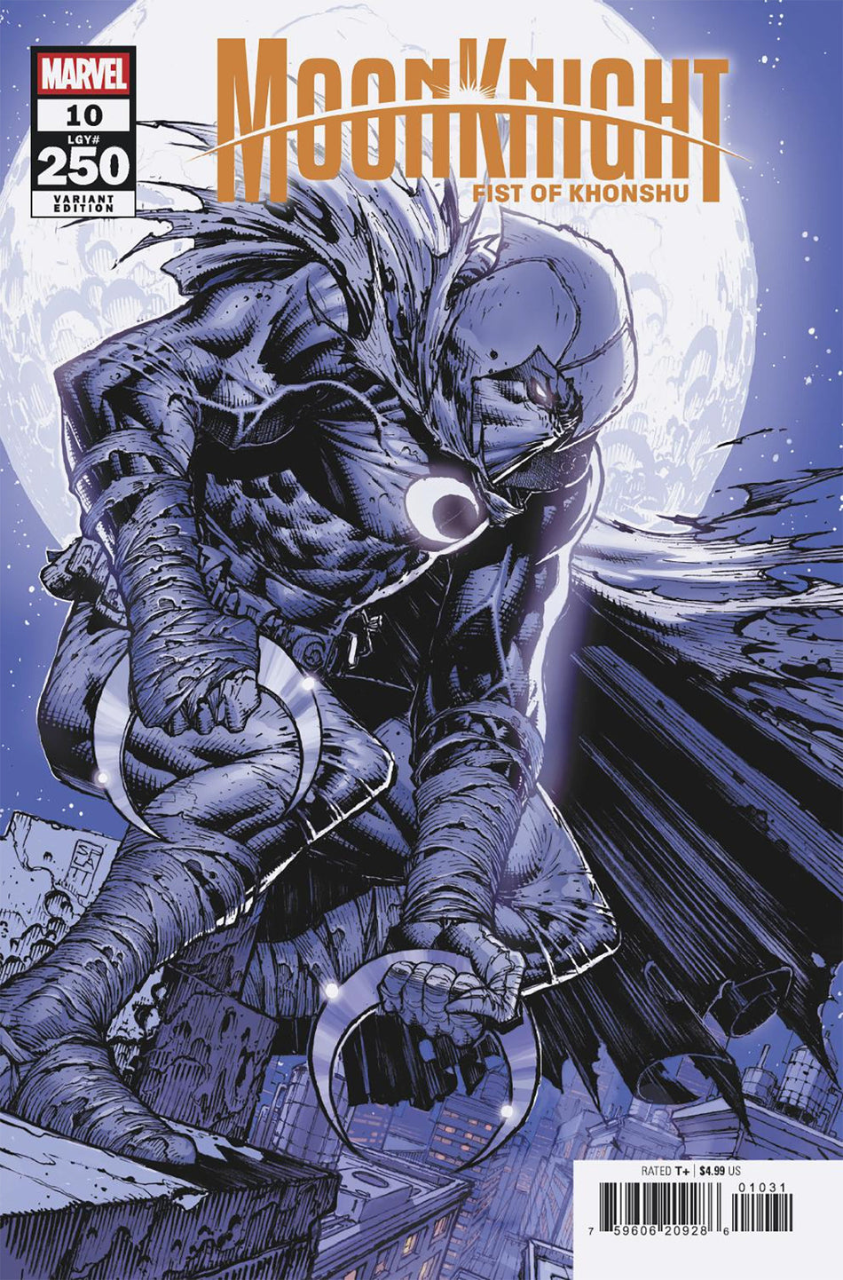 Stock Photo of Moon Knight: Fist of Khonshu #10 Stephen Platt Variant Marvel Comics Comics sold by Stronghold Collectibles of Acadiana Lafayette, LA