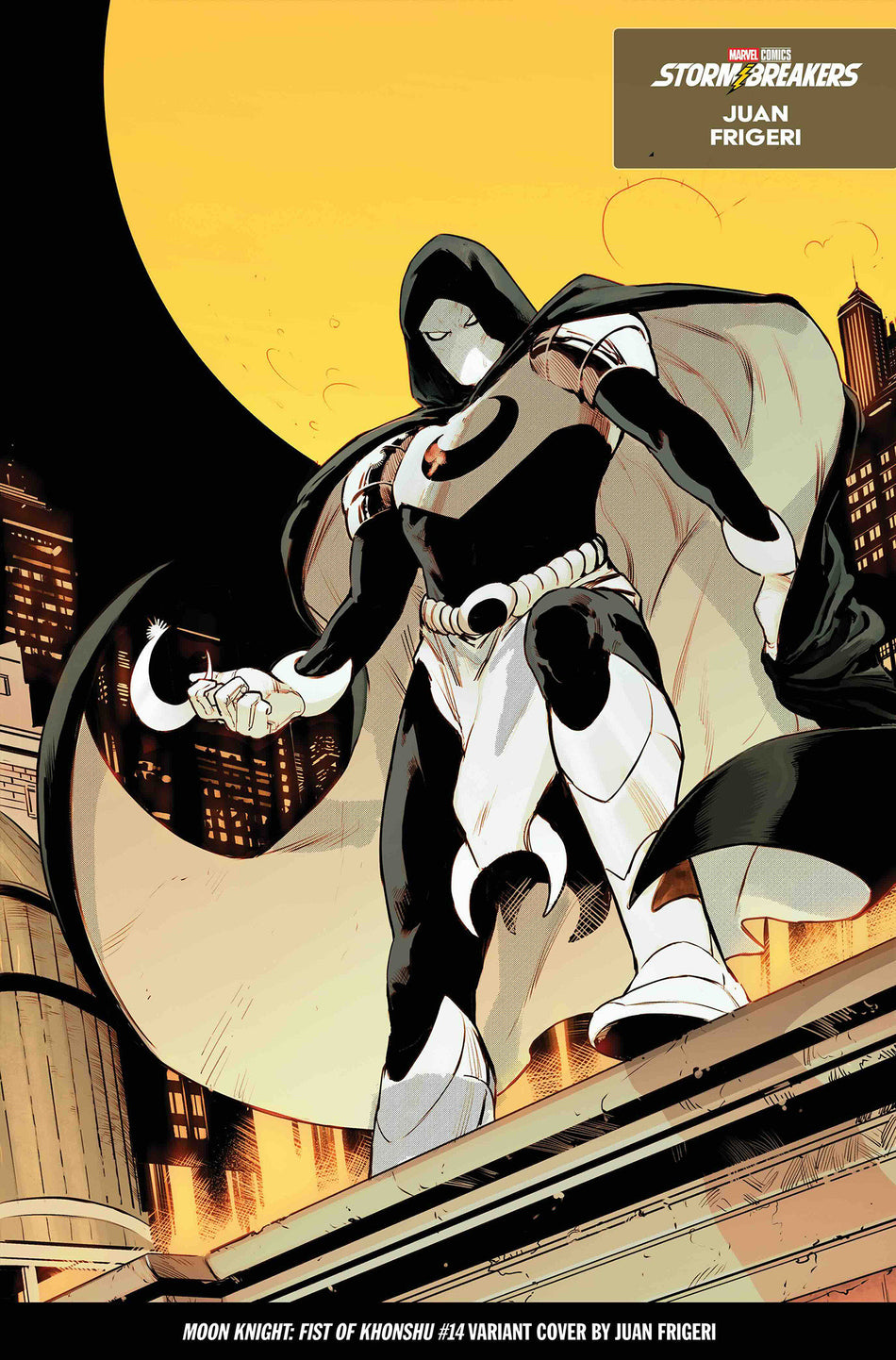 Stock Photo of Moon Knight: Fist of Khonshu #14 Juan Frigeri From the Chaos A Costume Variant Marvel Comics Comics sold by Stronghold Collectibles of Acadiana Lafayette, LA