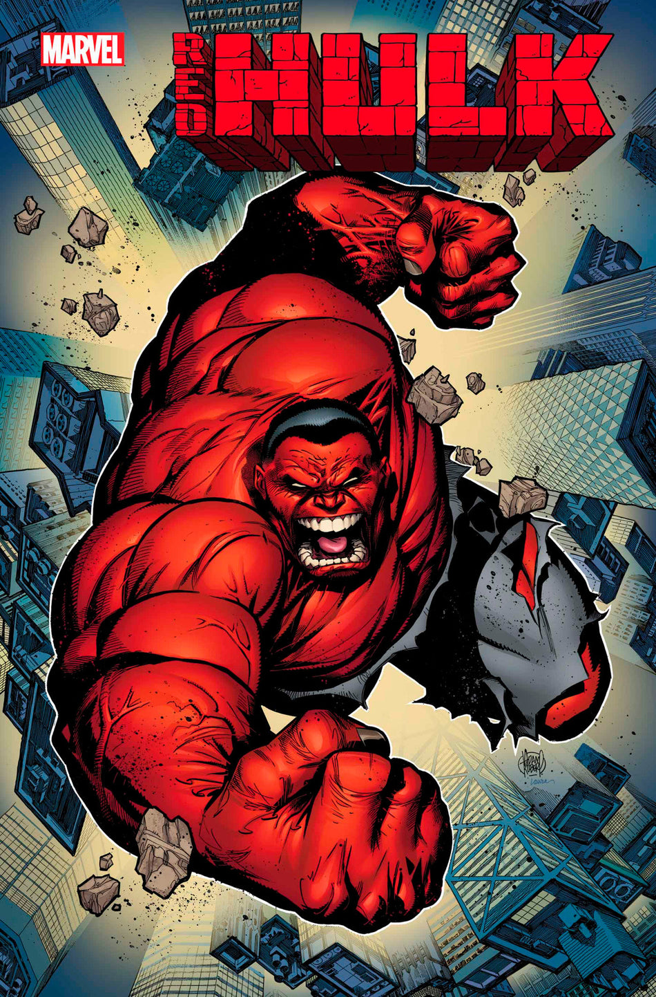 Stock Photo of Red Hulk #1 Adam Kubert Foil Variant [Doom] Marvel Comics Comics sold by Stronghold Collectibles of Acadiana Lafayette, LA