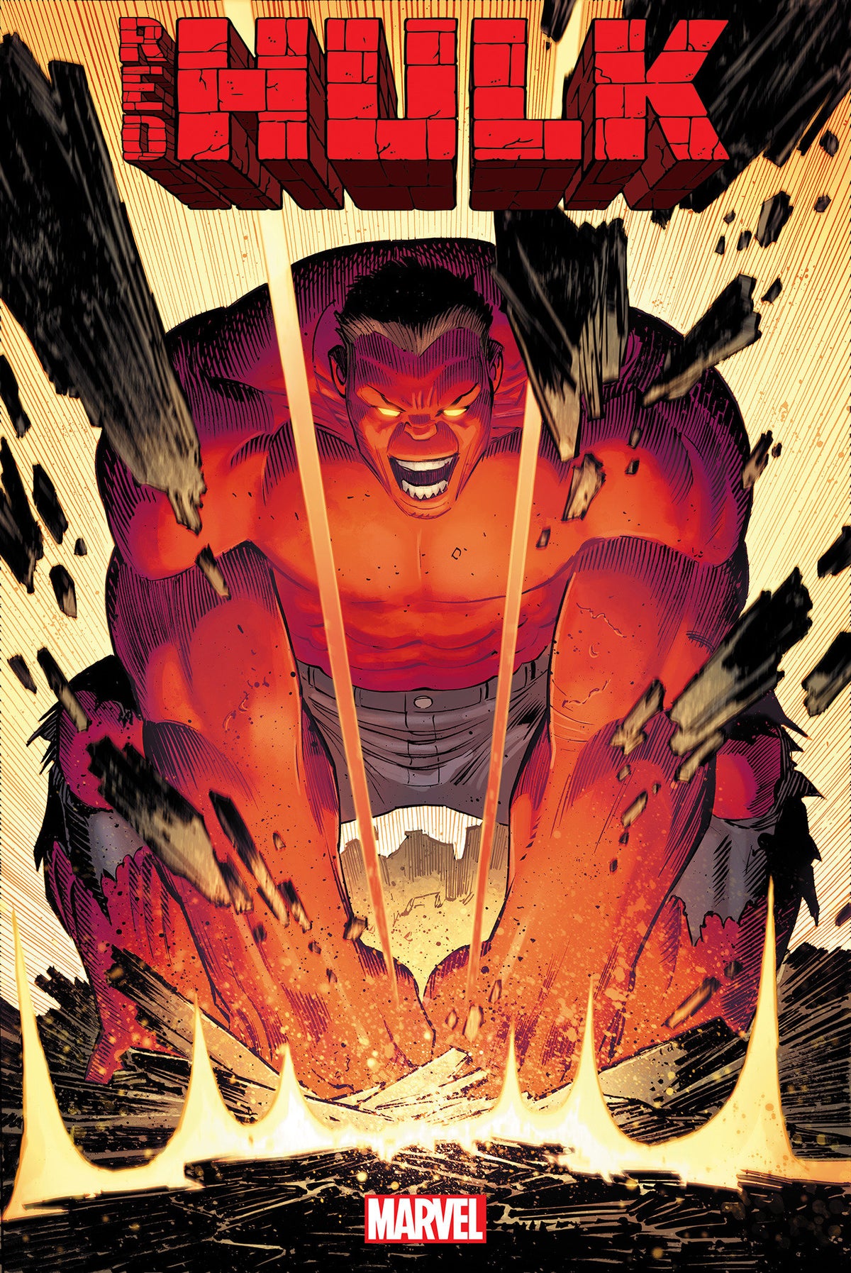 Stock Photo of Red Hulk #1 John Romita Jr. Variant [Doom] Marvel Comics Comics sold by Stronghold Collectibles of Acadiana Lafayette, LA