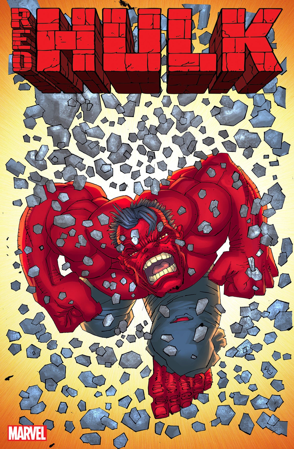 Stock Photo of Red Hulk #1 Frank Miller Variant [Doom] Marvel Comics Comics sold by Stronghold Collectibles of Acadiana Lafayette, LA