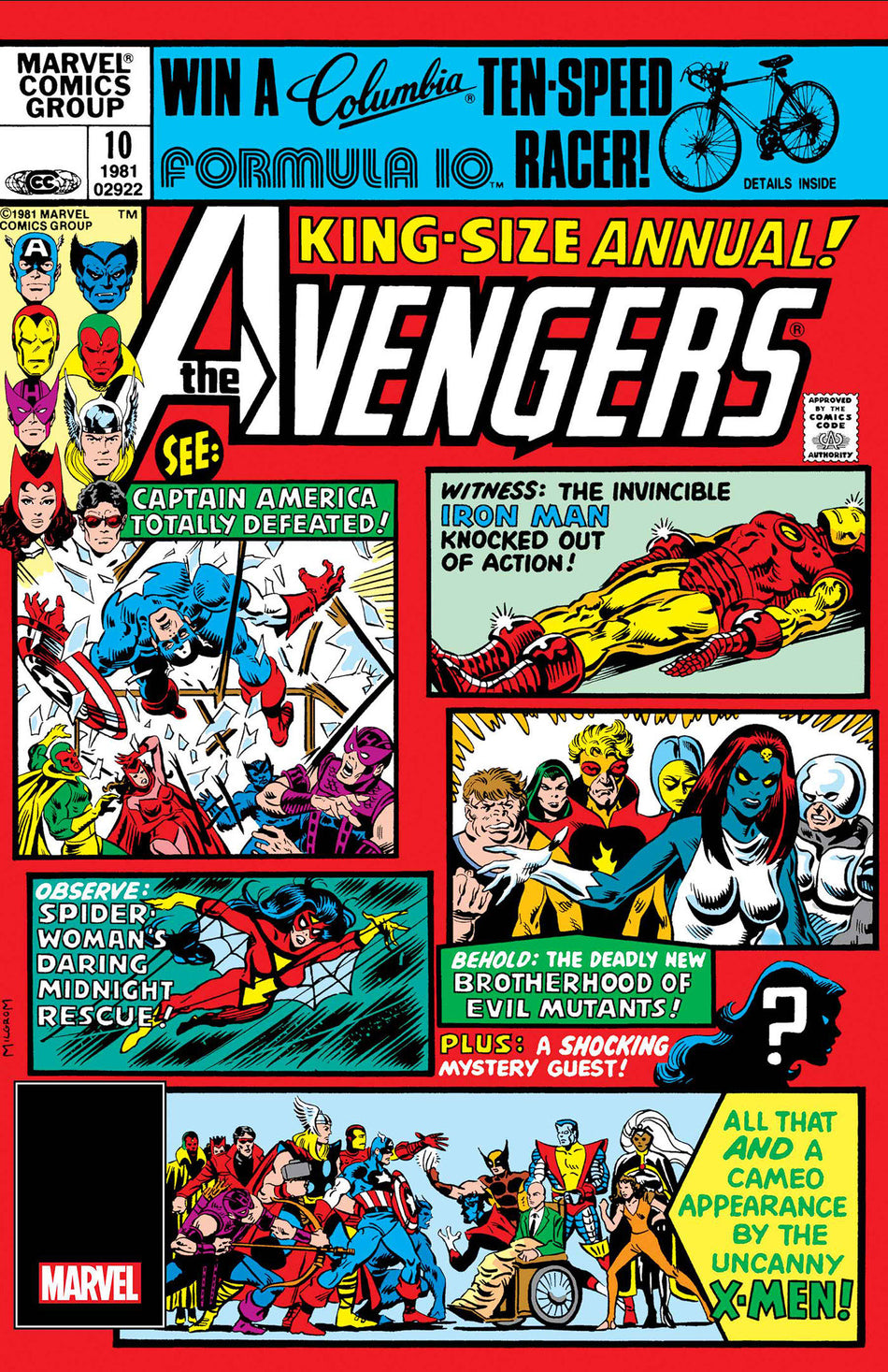 Stock photo of Avengers Annual #10 Facsimile Edition Foil Variant Comics sold by Stronghold Colllectibles