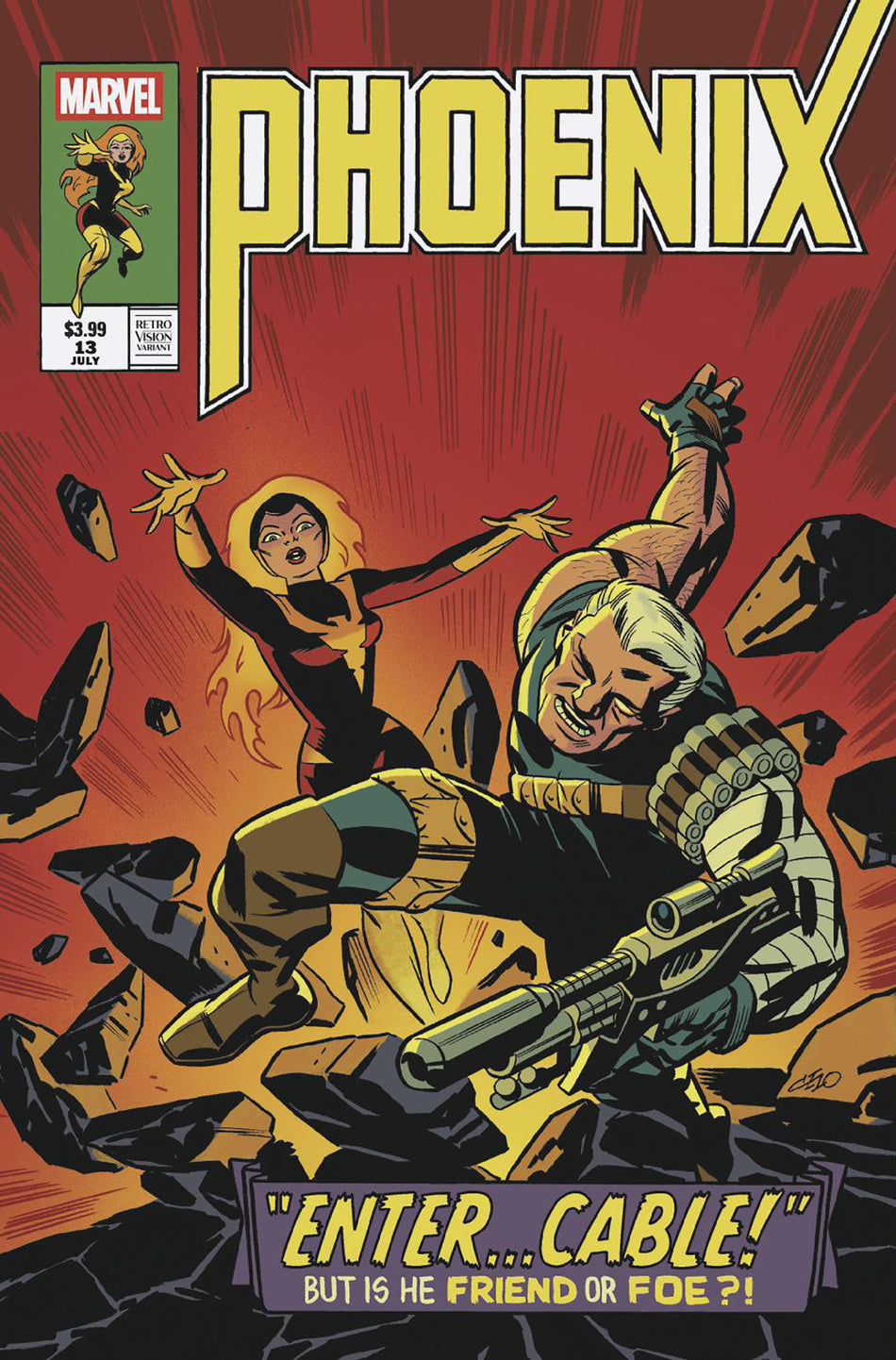 Stock Photo of Phoenix #13 Michael Cho Retrovision Variant Marvel Comics Comics sold by Stronghold Collectibles of Acadiana Lafayette, LA