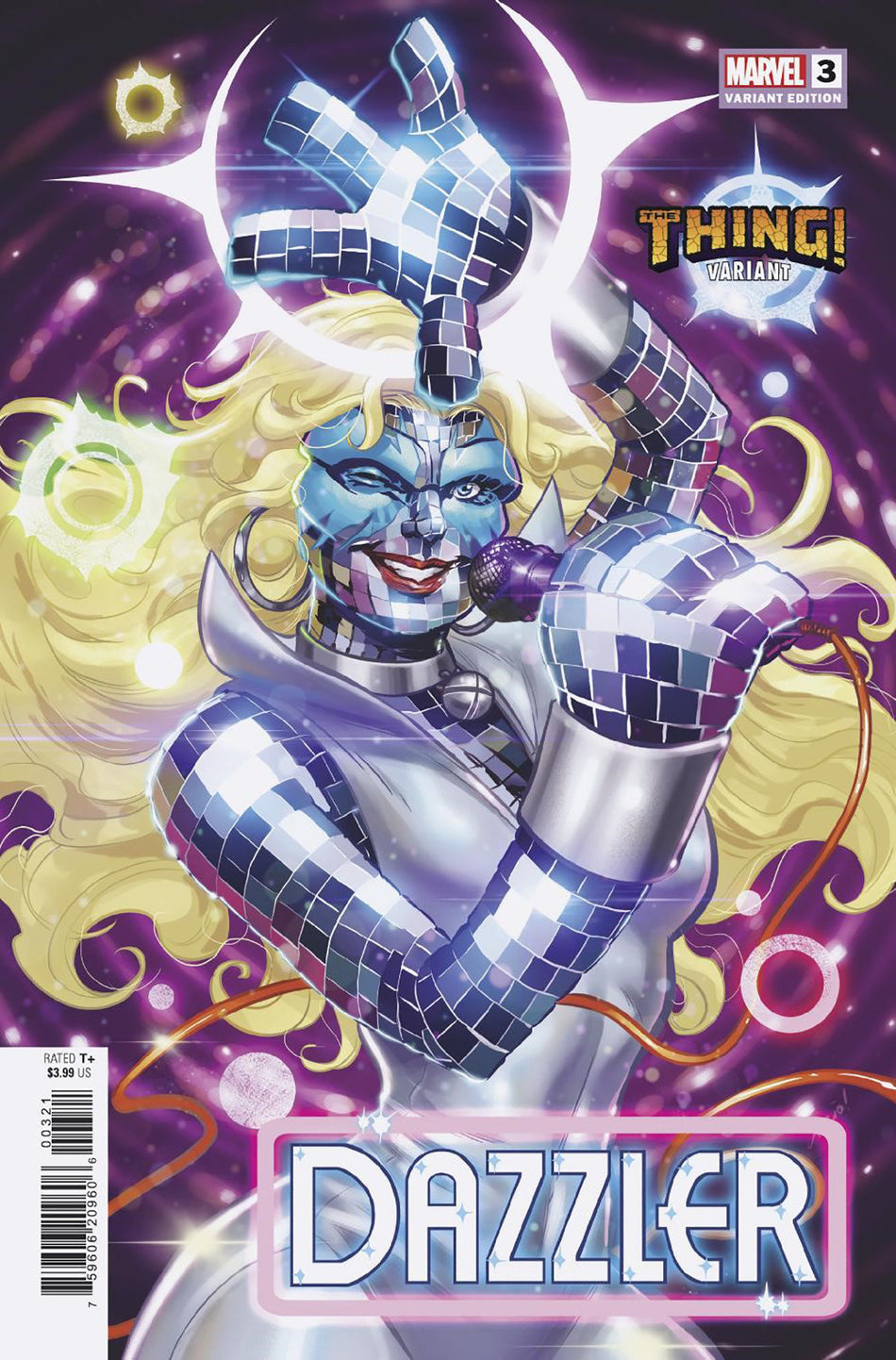 Stock Photo of Dazzler #3 Ario Anindito the Thing! Variant Marvel Comics Comics sold by Stronghold Collectibles of Acadiana Lafayette, LA