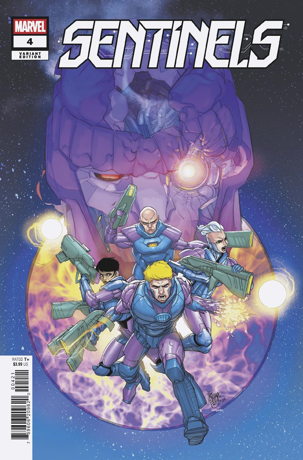 Stock Photo of Sentinels #4 Pasqual Ferry Variant Marvel Comics Comics sold by Stronghold Collectibles of Acadiana Lafayette, LA
