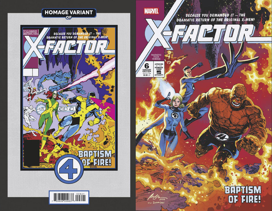 Stock Photo of X-Factor #6 Rafael Albuquerque Fantastic Four Homage Variant Marvel Comics Comics sold by Stronghold Collectibles of Acadiana Lafayette, LA