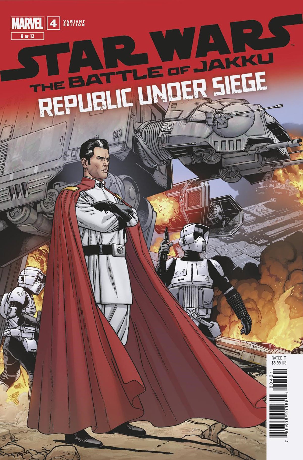 Stock Photo of Star Wars: Battle of Jakku - Republic Under Siege #4 Ramon Rosanas Variant Marvel Comics Comics sold by Stronghold Collectibles of Acadiana Lafayette, LA