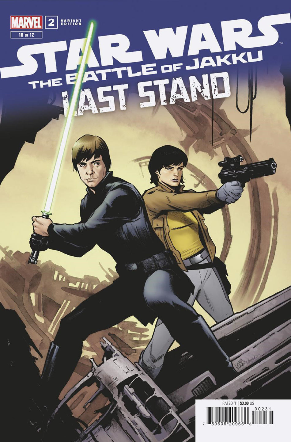 Stock Photo of Star Wars: Battle of Jakku - Last Stand #2 Lee Garbett Variant Marvel Comics Comics sold by Stronghold Collectibles of Acadiana Lafayette, LA