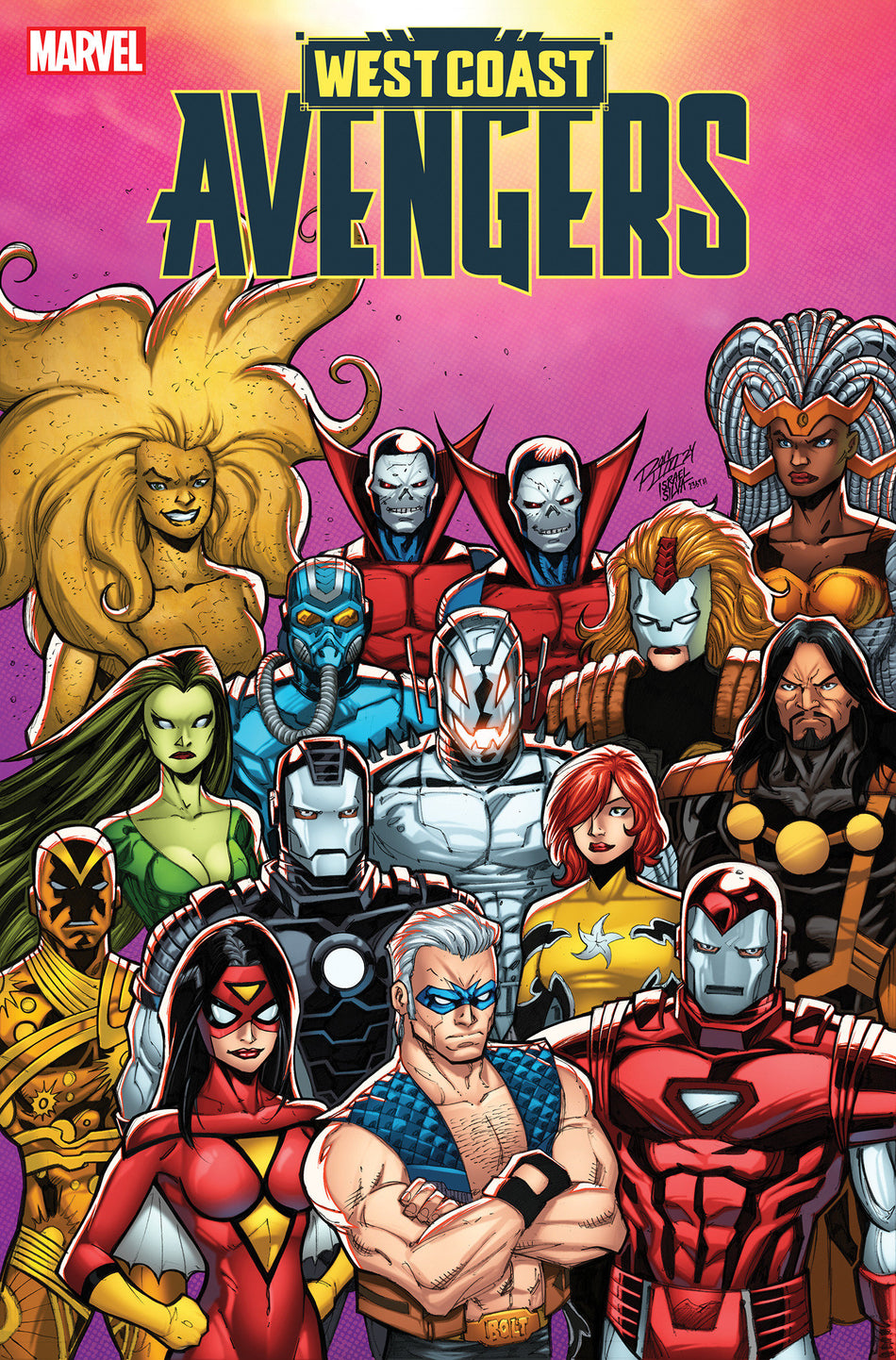 Stock Photo of West Coast Avengers #1 Ron Lim Variant Marvel Comics Comics sold by Stronghold Collectibles of Acadiana Lafayette, LA